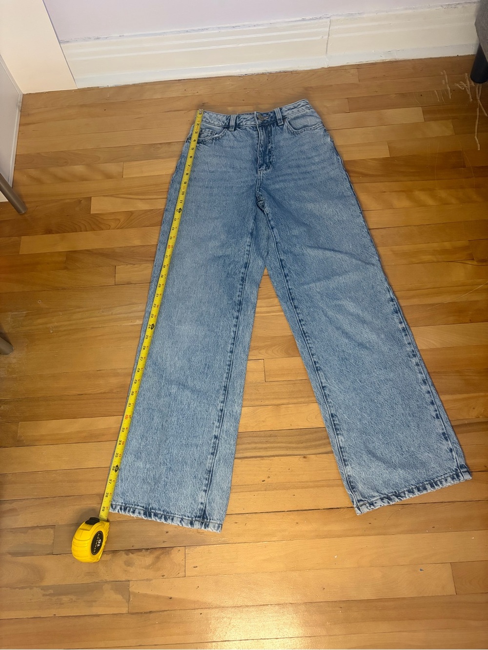 Garage light blue wide leg jeans - Picture 4 of 6